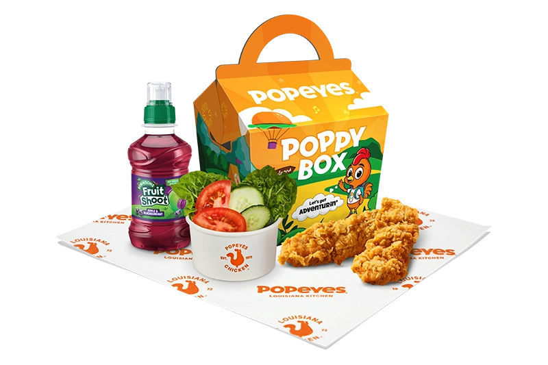 Tenders Poppy Meal