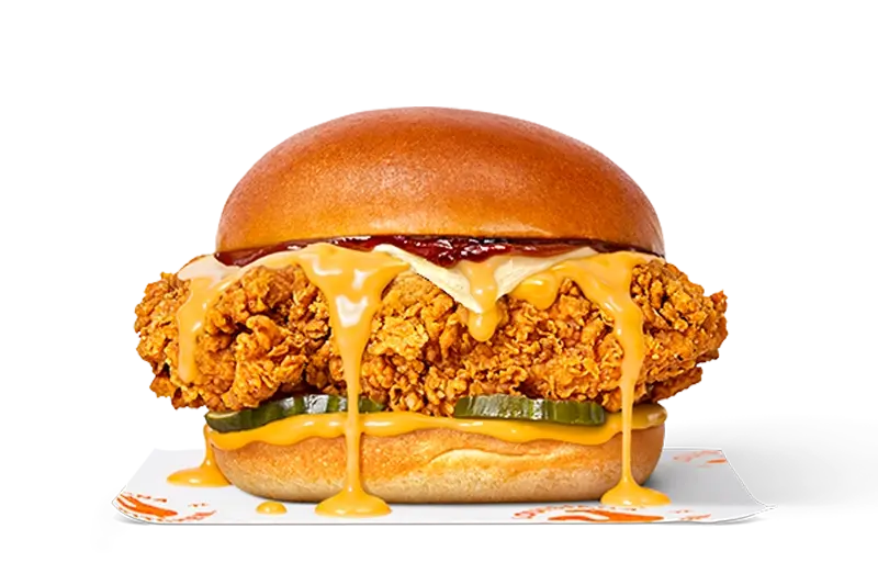 The Cheesy Chicken Sandwich