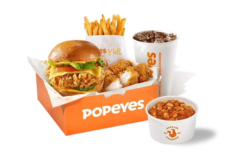 The Spicy Deluxe BIG Box Meal