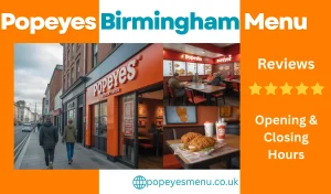 Popeyes Birmingham Menu