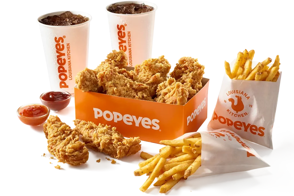 Regular 8 Tenders Spicy Meal