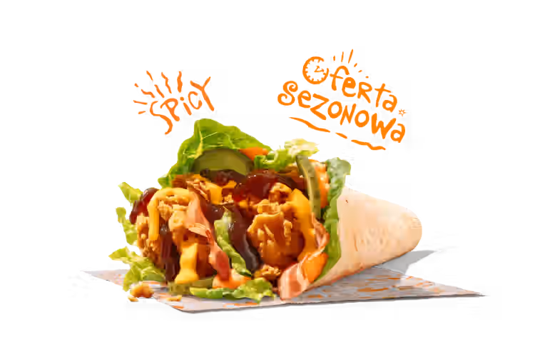 Spicy Bacon & BBQ Wrap