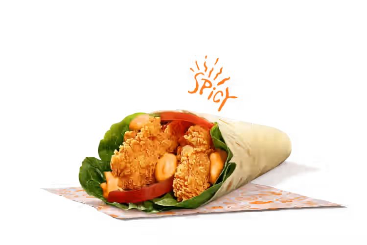 Spicy Chicken Wrap