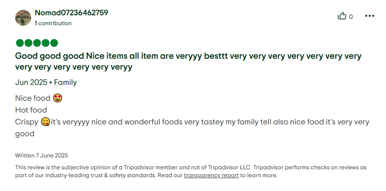 Popeyes Louisiana Chicken London Reviews From TripAdvisor