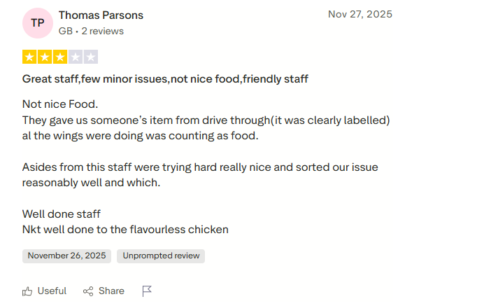 Popeyes Louisiana Chicken London Reviews From Trustpilot