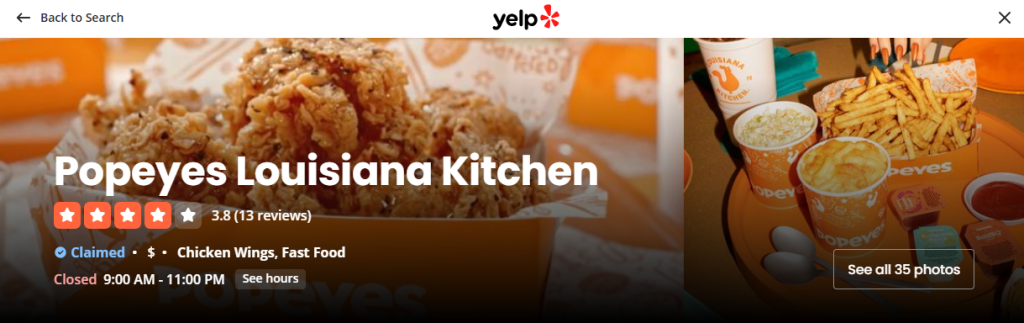 Popeyes Louisiana Chicken London Reviews From Yelp