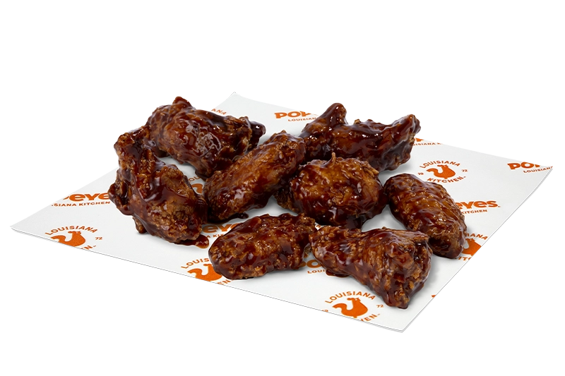 8 Bold BBQ Saucin' Wings