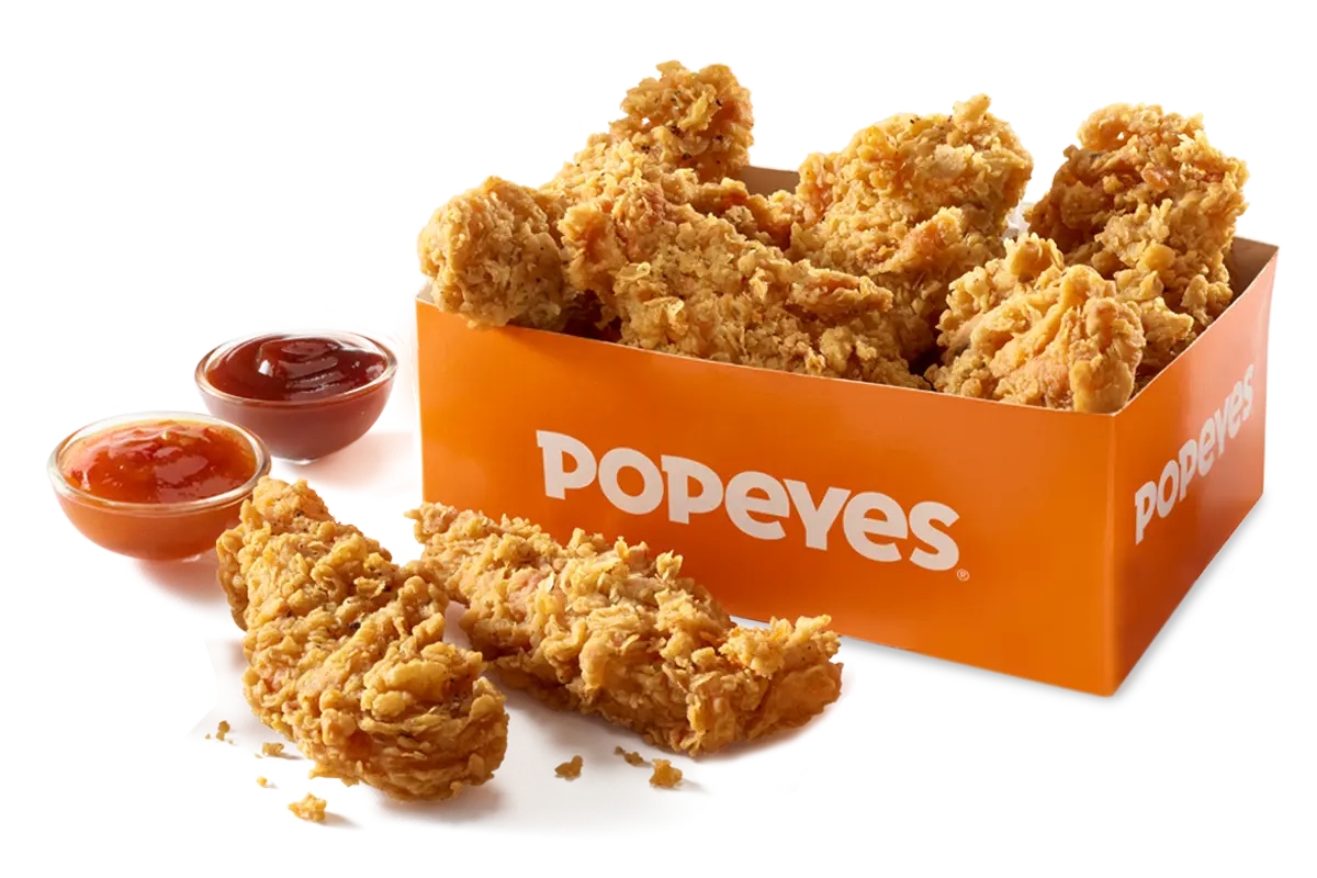 8 Spicy Tenders & 2 dips