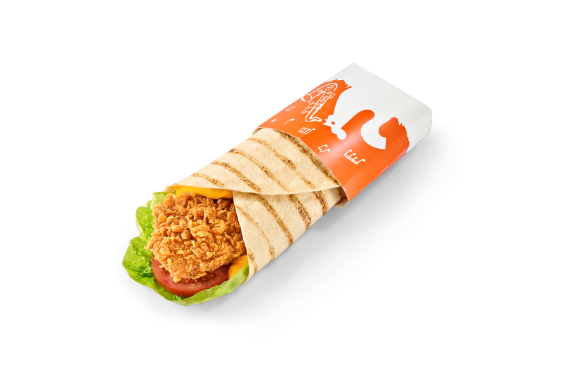 Spicy Chicken Wrap