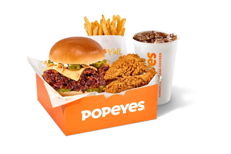 Honey BBQ Sandwich Box Meal
