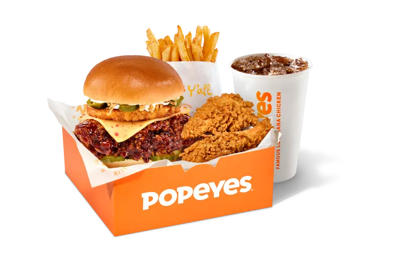 Honey BBQ Superstack Sandwich Box Meal