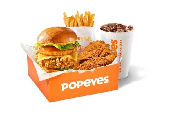 The Spicy Deluxe Superstack Sandwich Box Meal