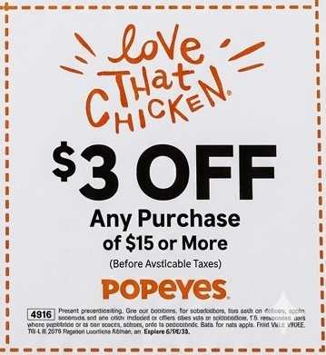 3$ Off - Any Purchase off 15$ or More