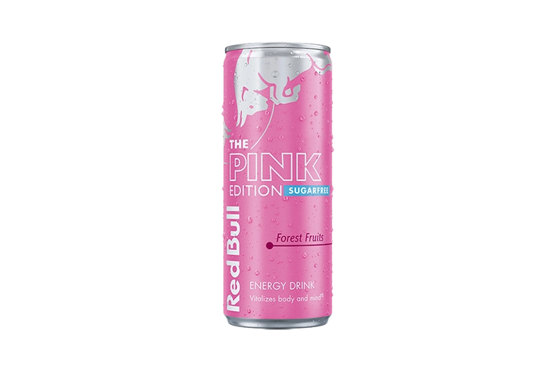 Red Bull Pink Edition Sugar Free - Forest Fruits